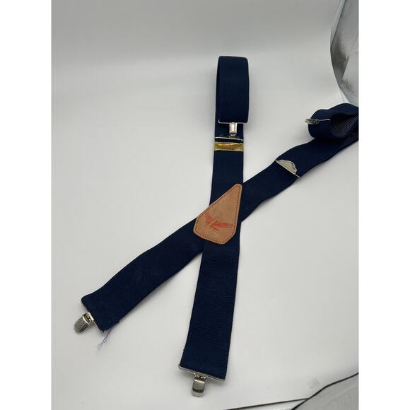 Danbury HIM II Britches Hitchers Suspenders NEW Extra Long Auburn Tiger Y-Back - Picture 1 of 7